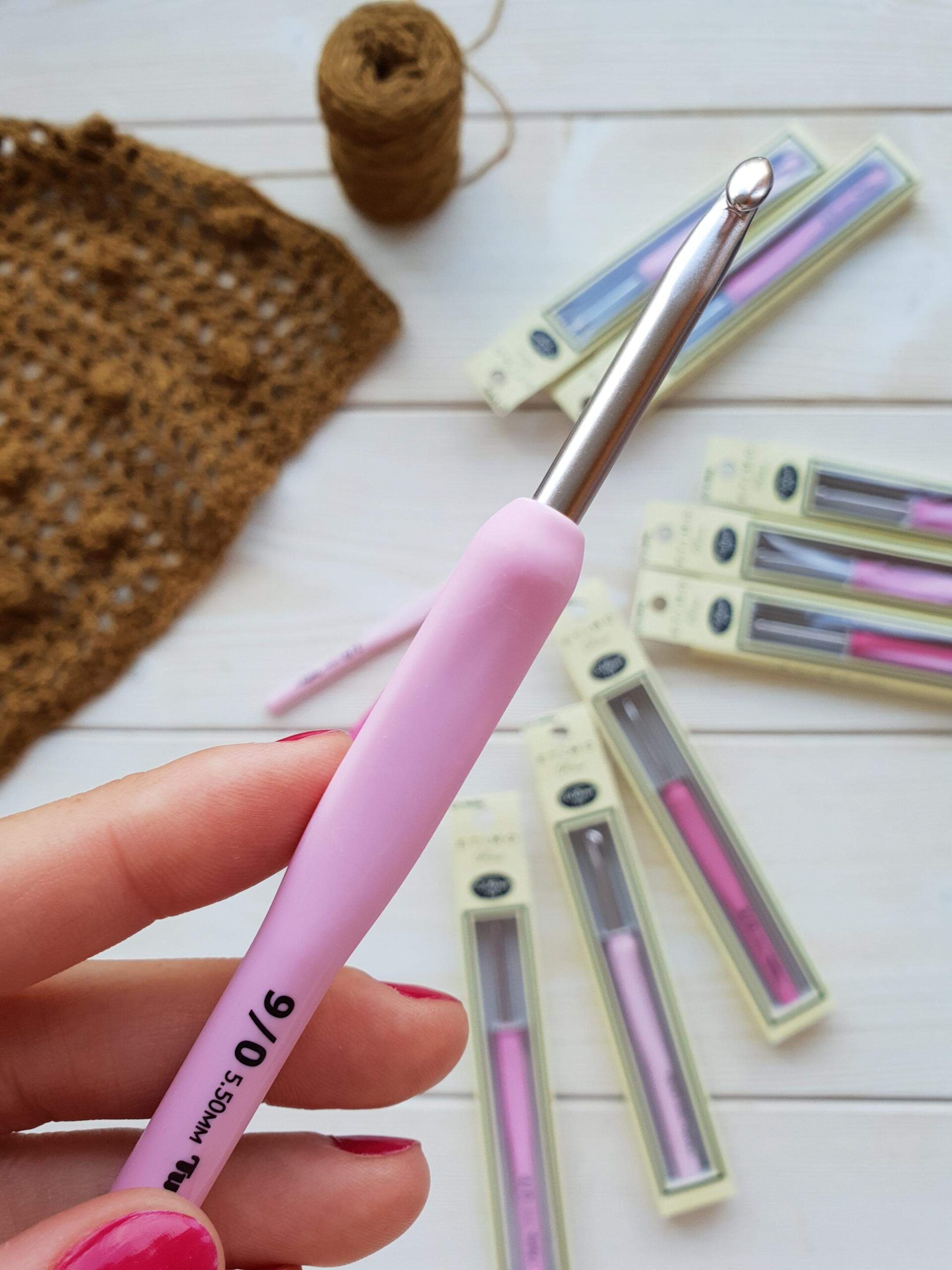 Agujas de ganchillo Tulip Etimo Rosa 0,40 mm a 6,50 mm - Imagen 3