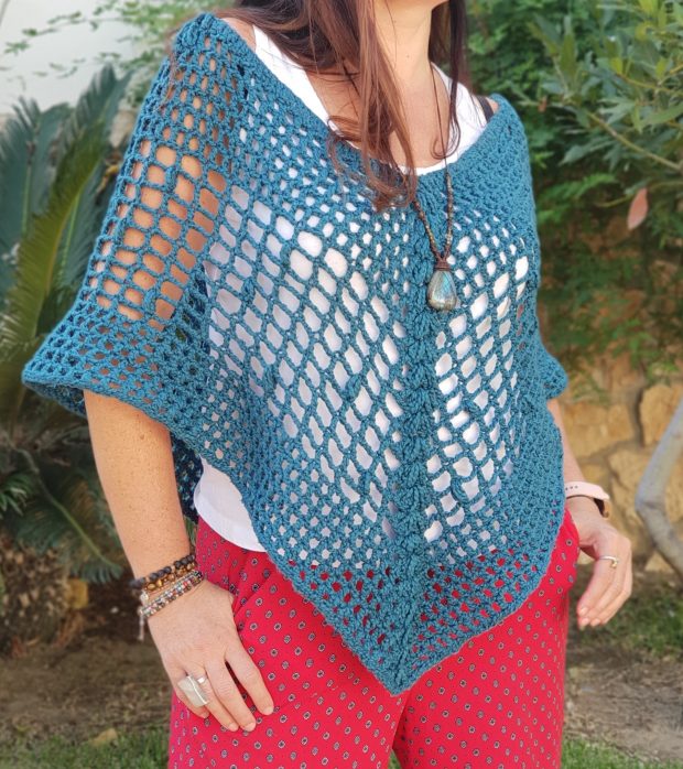 Poncho Septiembre palomita