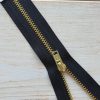 Cremallera latón 18 cm
