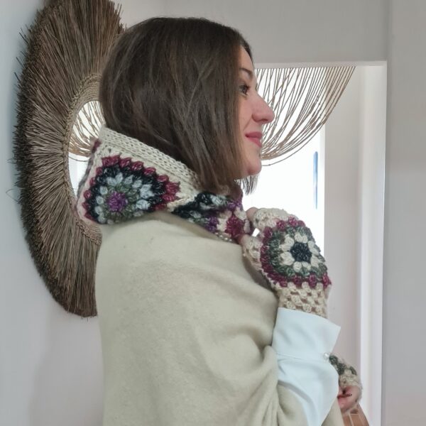 Kit Foulard Loulou + Conjunto Balaclava & Mitones - Imagen 5