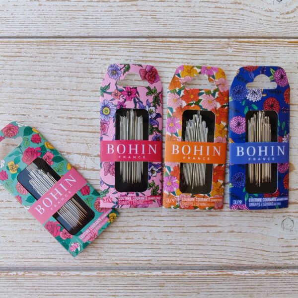 Surtido de agujas Bohin Blossom Sharps n.º 3-9