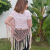 Kit Abrigo Ume (tallas s a xxl) Más patrón regalo Chal Candy Zinnia Crochet - Imagen 2