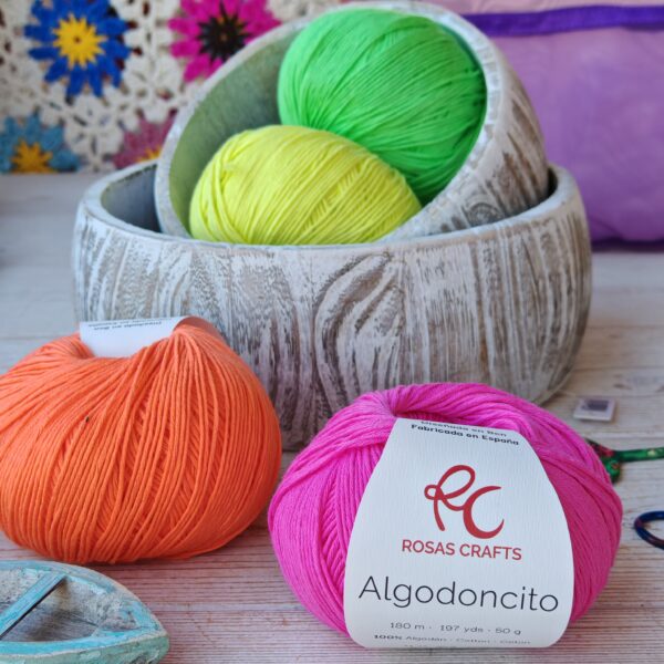 Algodoncito - el más finito Rosas Crafts | Flúor - Imagen 3