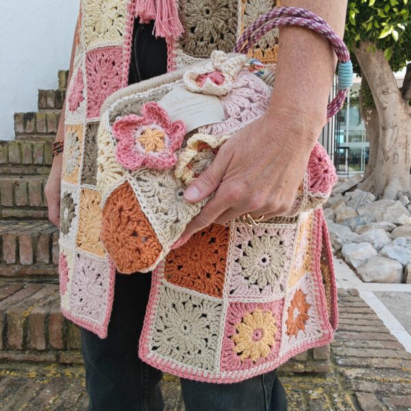 Neceser Adhara – Kit de crochet con cierre metálico - Imagen 2