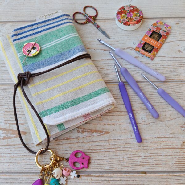 Estuche Enrollable para Ganchillos o Agujas - Imagen 7