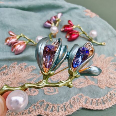 Broche Tulipán