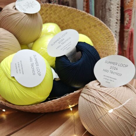 Lote Summer Loop Casasol Hilo para Bikini (regalo patrón pdf bolsa Sweetulasi)