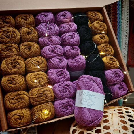 Lote Linen Soft Scheepjes (regalo el patrones pdf del cuello + la Sissi Scarf y el Chaleco + Neceser Adhara)