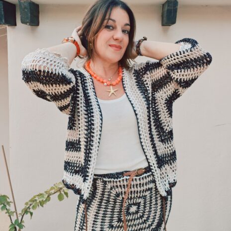 Kit Abriléa Jacket (Black & White)